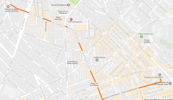Recorregut del Via Crucis