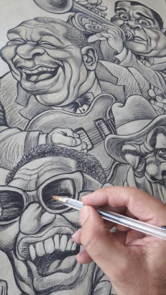 18-07-2017. Cultura. Cartell de Blues. Joan Vizcarra