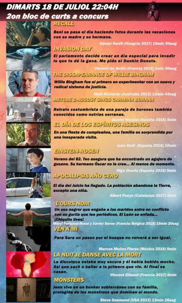 Proggramació dimarts