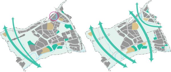 Esquemes. edificat, buit, equipaments i patrimoni del PDU 2014 i proposta refe