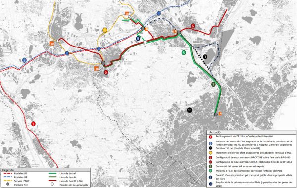 Millores a la xarxa de transport