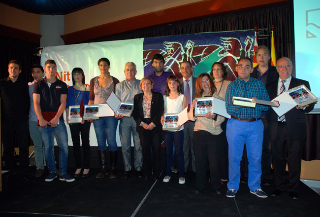 Ignasi López i Laia Fernández, guanyadors de la X Nit de l’Esport 2013