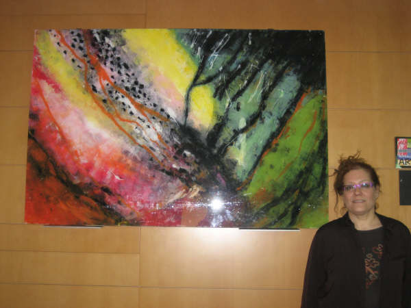 Les artistes Ada Treceño i Anna Riverola exposen a l’Ajuntament de Cerdanyola