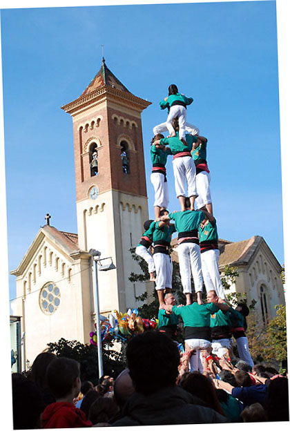 Els Castellers de Cerdanyola tanquen temporada signant la millor actuació dels darrers 9 anys