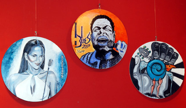 L'exposició de l'Associació d'Artistes dedicada al Blues recrea els orígens i la història d'aquesta música