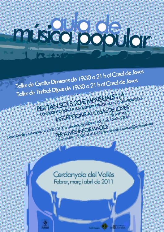Neix l'Aula de Música Popular al Casal de Joves