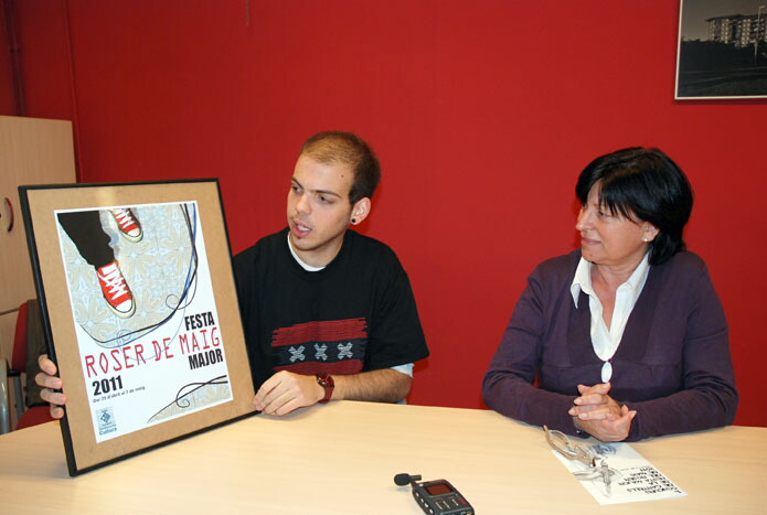 Quim Módenes guanya el I Premi de cartells del Roser de Maig