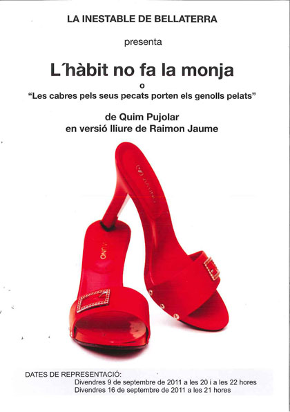 El teatre destaca en l'agenda del cap de setmana
