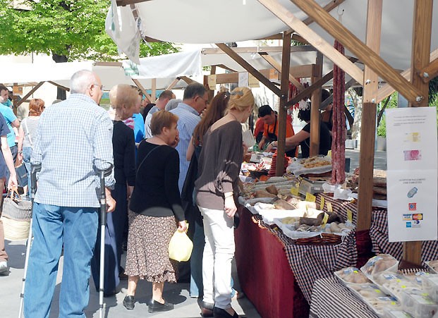 El mercat ecològic es farà dissabte a la plaça de l'Abat Oliba