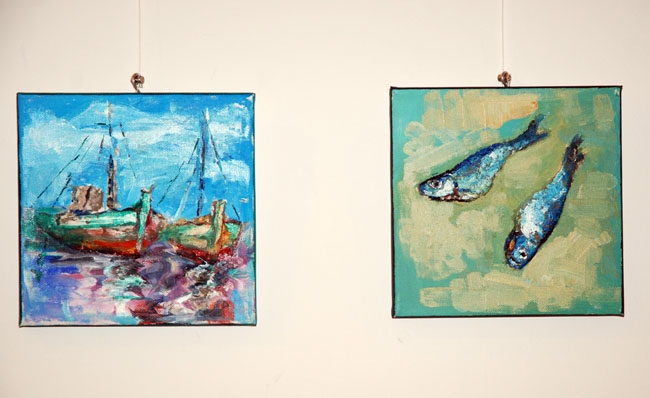 S'obre l'exposició solidària en benefici del menjador social