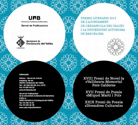 Ajuntament i UAB convoquen els premis literaris de la ciutat