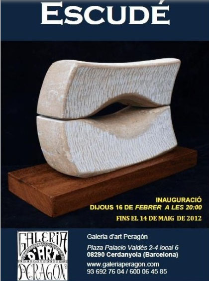 Joan Escudé exposa la seva última obra escultòrica a la sala Peragon
