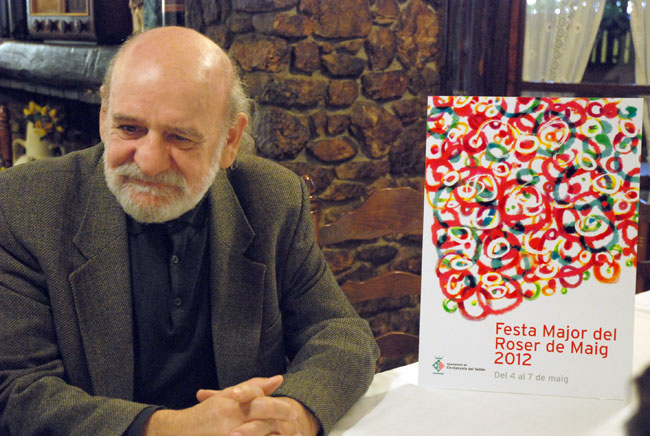 Jesús Bolinaga guanya el concurs del cartell de la festa del Roser