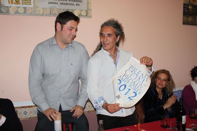 El músic Josep Maria Ribelles rep el Premi Compromís de la JNC local