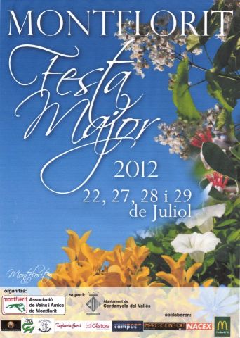 La festa major de Montflorit, protagonista de l'agenda del cap de setmana