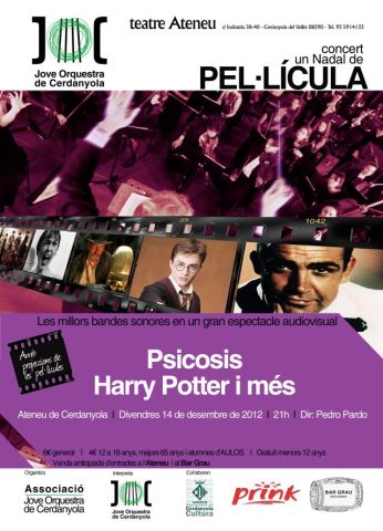 Concert de 'pel·lícula' de la Jove Orquestra de Cerdanyola