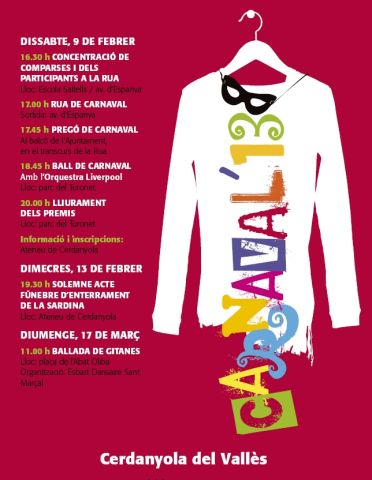 La imaginació i la diversió envairan els carrers per celebrar el Carnaval