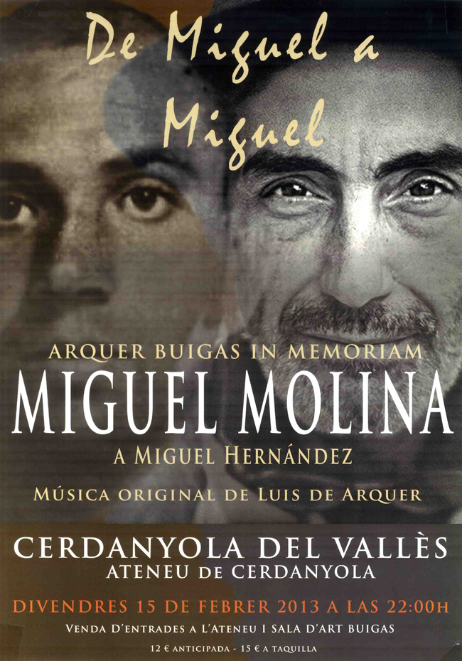 Vols viure en directe l’espectacle 'De Miguel a Miguel?'