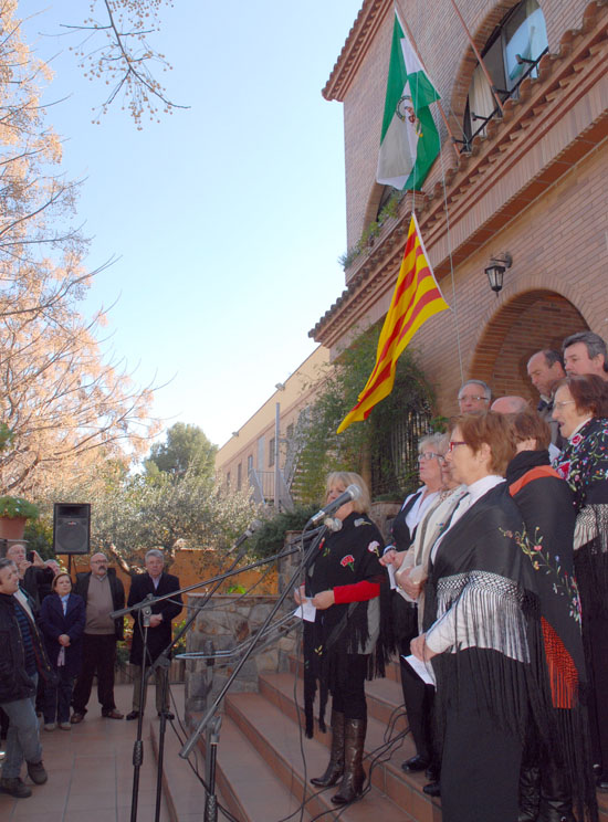 Crida a la convivència durant l'acte de commemoració del Dia d'Andalusia