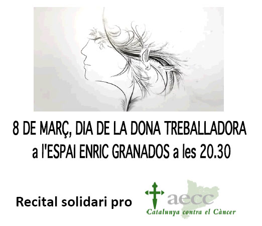 Recital poètico-musical de Turó Solidari en favor de la lluita contra el càncer