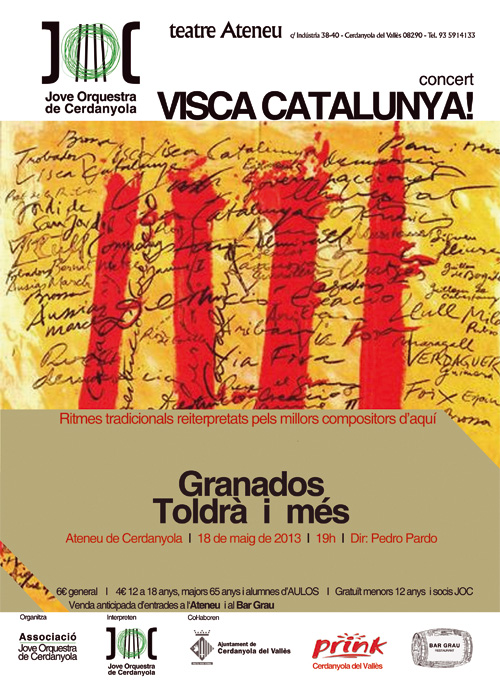 La JOC homenatjarà els compositors catalans dels darrers 100 anys