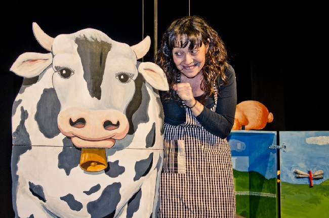 La granja més petita del món s’instal·la al jardí de Ca n’Ortadó