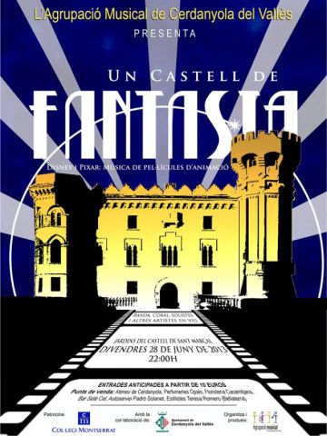 Sant Marçal es converteix per una nit en un Castell de Fantasia