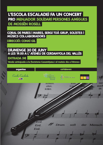 Concert solidari per al menjador social