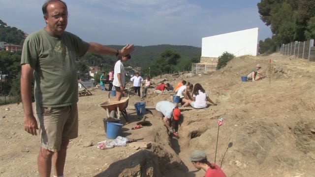 Important troballa a les excavacions al poblat ibèric de ca n'Oliver