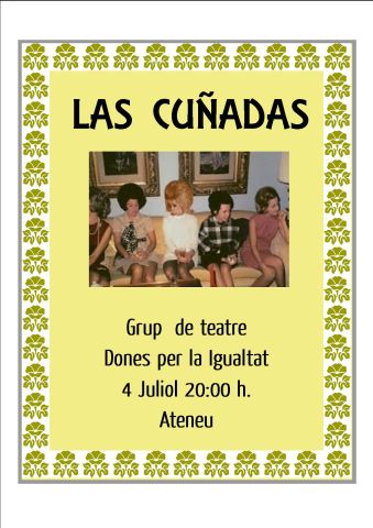 Les Cunyades teatrals de Dones per la Igualtat
