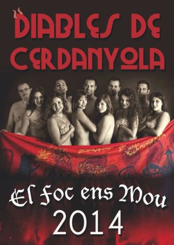 Els Diables, protagonistes d'un calendari per aquest 2014