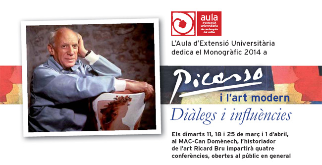 Curs monogràfic sobre Picasso de l'Aula d'Extensió Universitària
