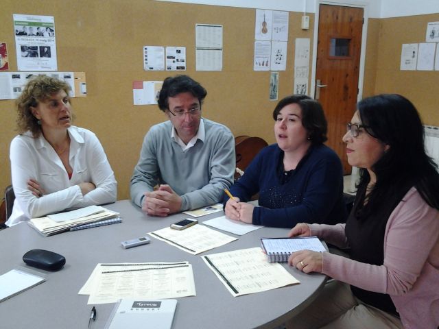 El gran aparador de l'Escola Municipal de Música Aulos