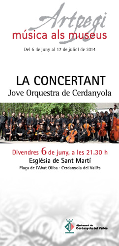 La JOC obre el Cicle Artpegi amb un concert monogràfic sobre Mozart