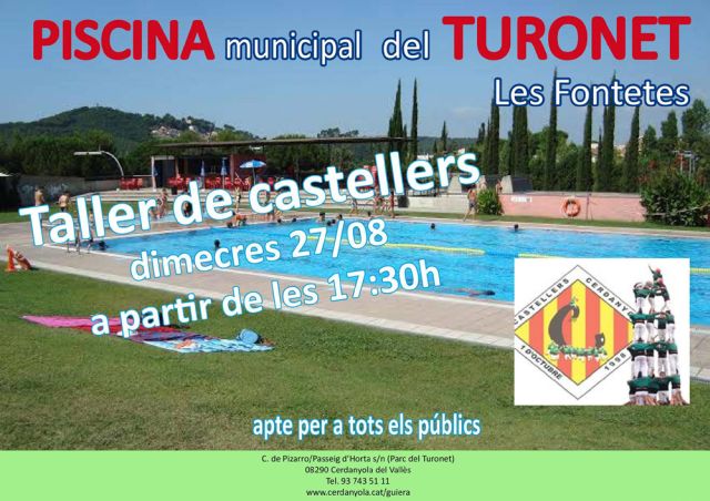 Taller casteller a la ZEM Les Fontetes