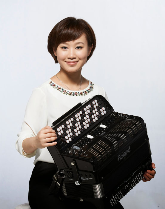 Hanzhi Wang, una acordionista de luxe a Cerdanyola