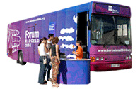 L'autobus del Fòrum de les Cultures visitarà Cerdanyola dilluns