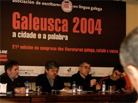 Isidre Grau i Vinyes de Savall, a la trobada d'escriptors Galeusca