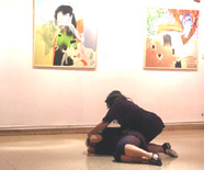Eulàlia Naveira presenta la seva experimentació artística al B'Art