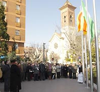 Hissada solemne de la bandera andalusa a Cerdanyola