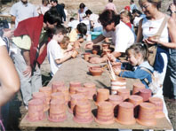 Taller de fang i ceràmica ibèrica al poblat de Ca n’Oliver