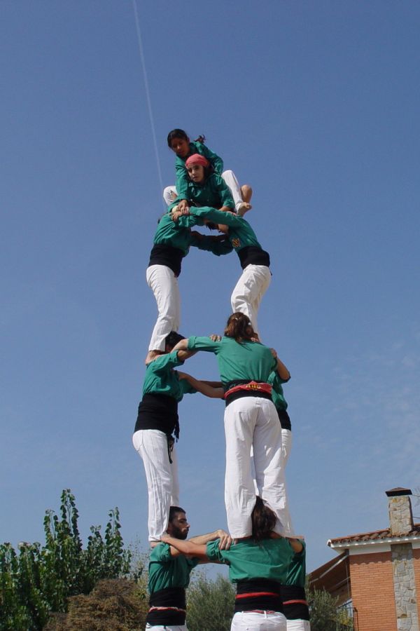 Els Castellers prepararan al Naturpark el concurs de Torredembarra
