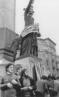 Imatges de Pilar Aymerich per recordar la transició