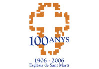 El Centenari de Sant Martí presenta un logotip símbol de germanor