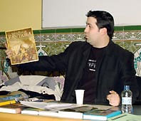 Ricard Ruiz destaca a Cerdanyola el bon moment de la literatura fantàstica