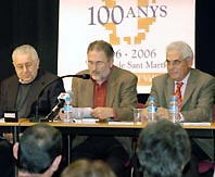 Presentació del llibre sobre el Centenari de la parròquia de Sant Martí
