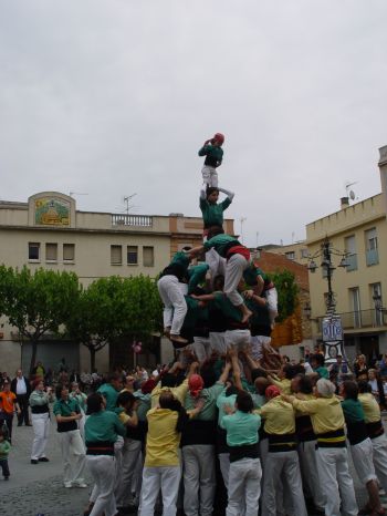 Els Castellers surten reforçats després de la primera actuació de l’any