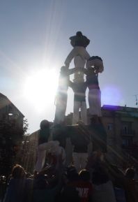 Els castellers de Cerdanyola tornen a l'activitat després de vacances
