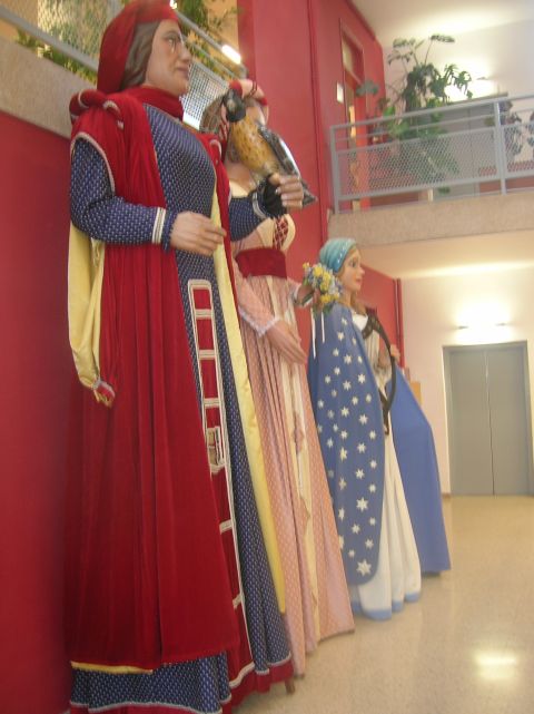 Els Gegants de Cerdanyola se’n van de festa a Milagro, Navarra
