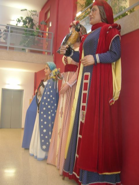 Els Gegants de Cerdanyola participen a les festes de Milagro, Navarra